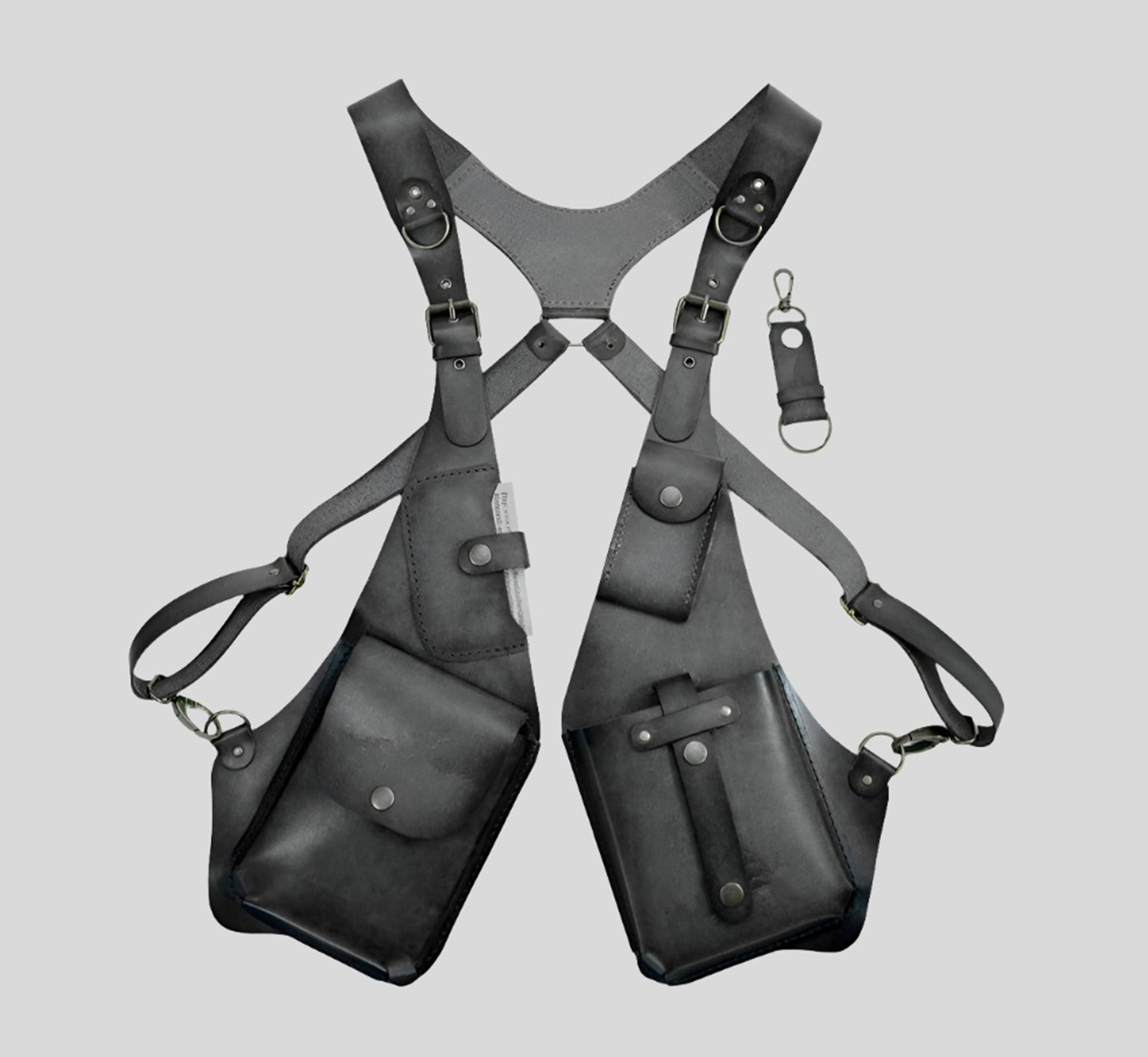 Leather Utility Vest