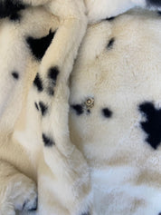 MILK Short Dalmatian Fur Coat