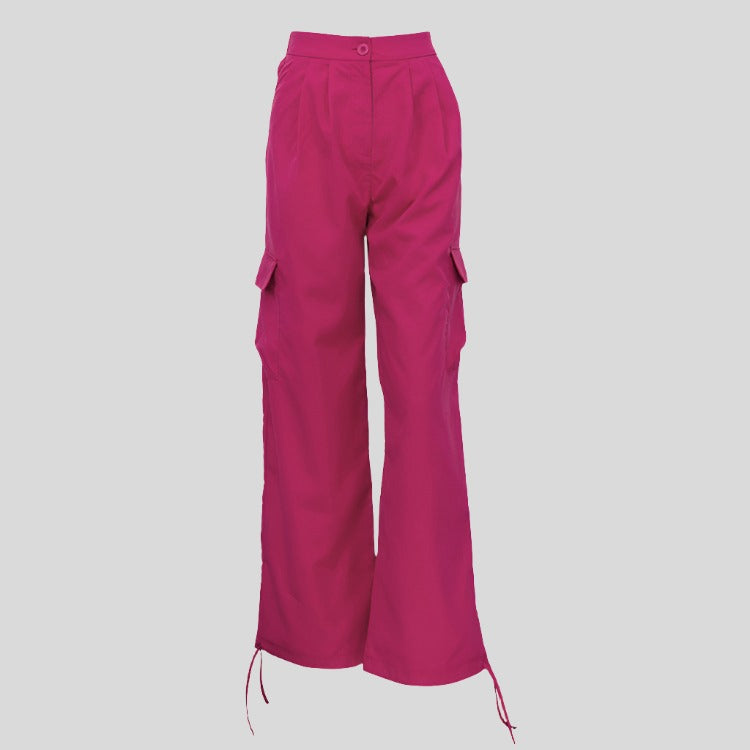Pink Cargo Pants