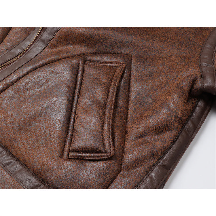 Jim Fur-Lined Leather Jacket