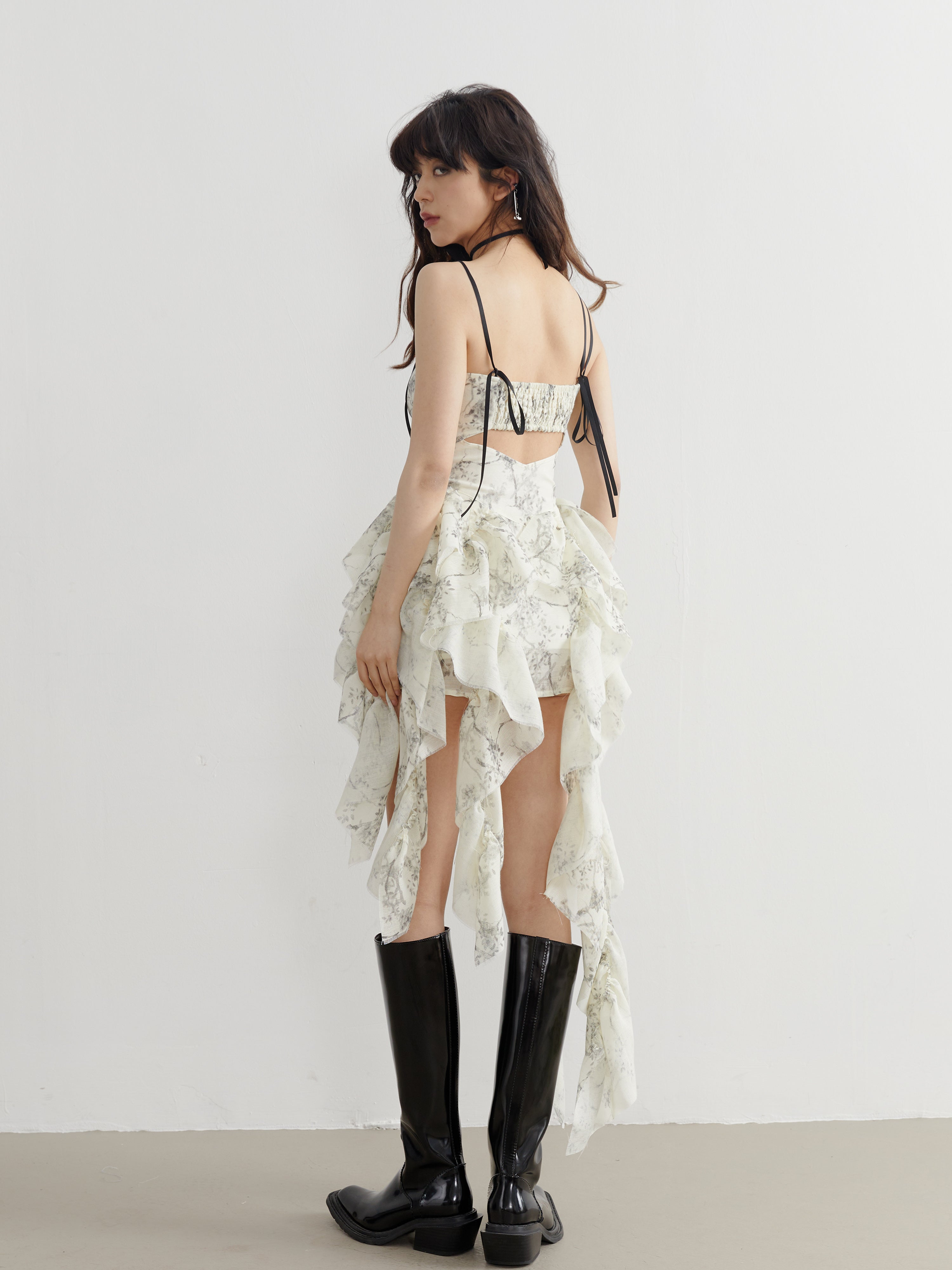 Rock Princess Layered White Dress