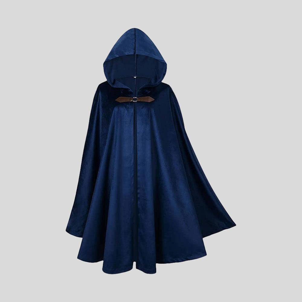 Velvet Cloak with Hood