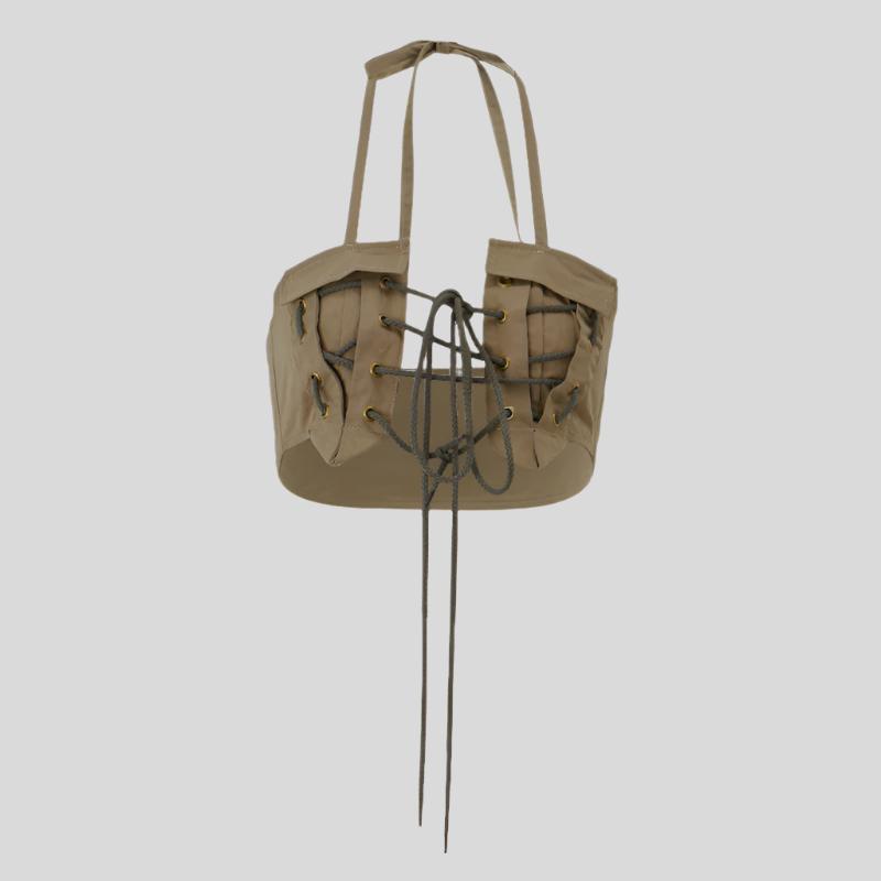 WO Rustic Tie Front Top