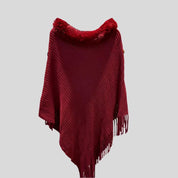 Le Fur-Collar Poncho