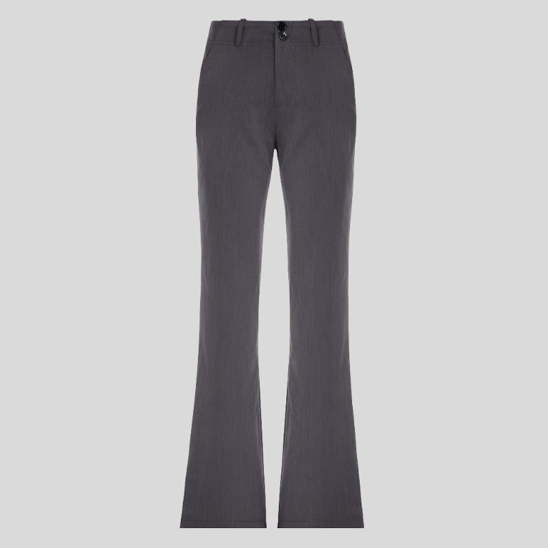 Low-Rise Casual Trousers