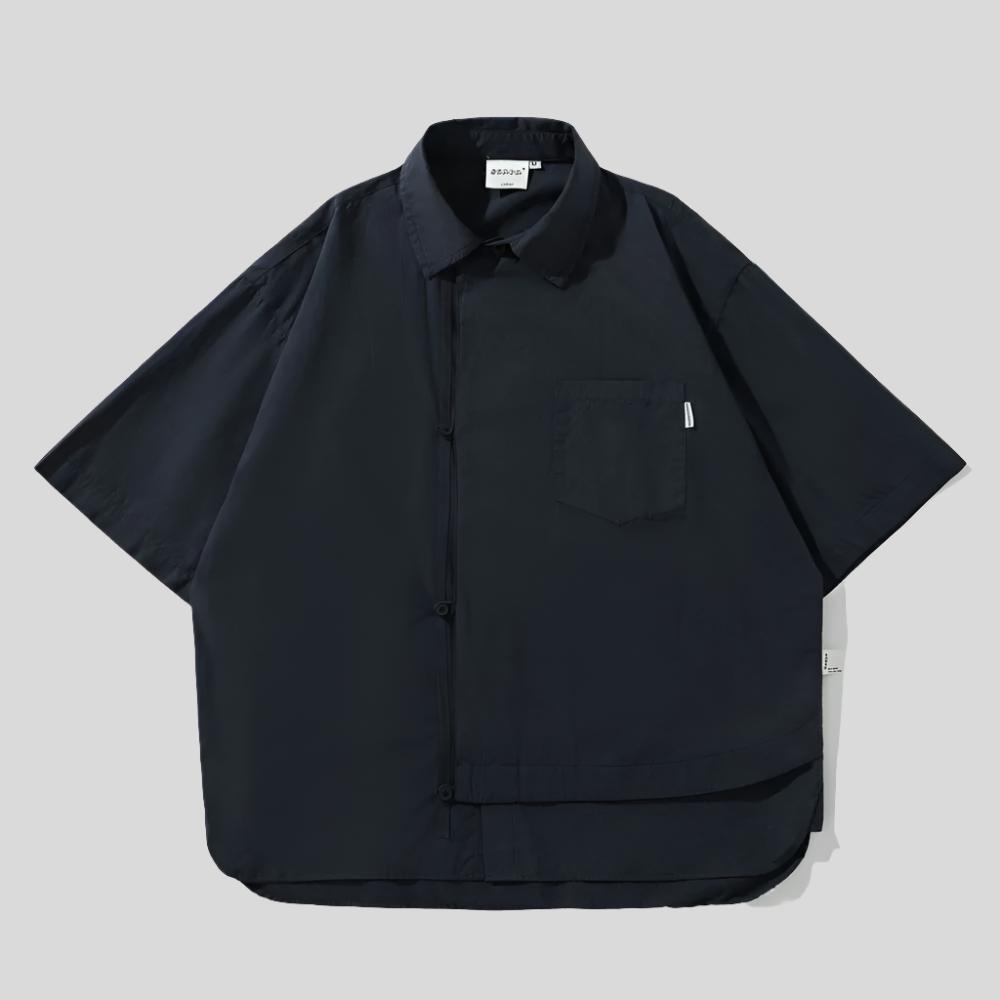 Japanese-Style Cropped Shirt