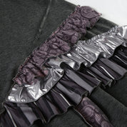 K Tiered Tartan Skirt