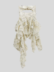Rock Princess Layered White Dress