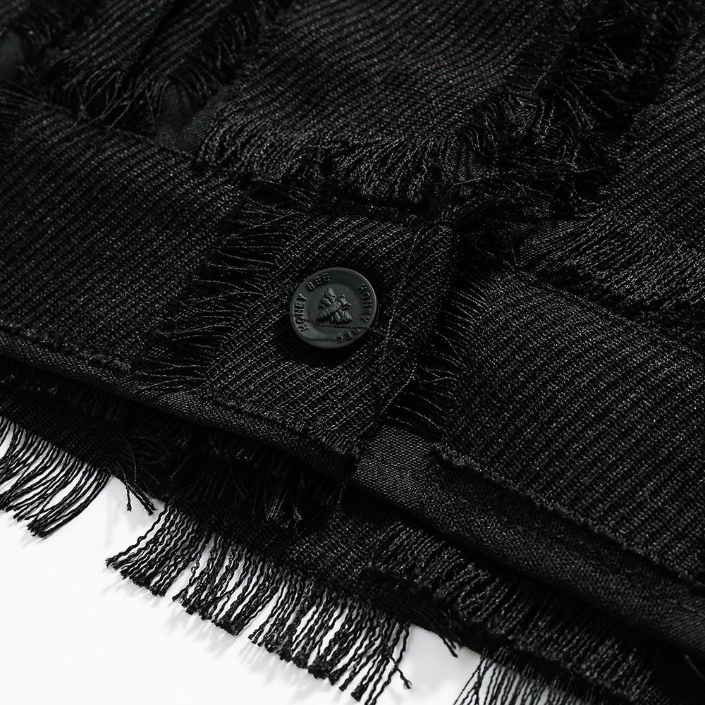 JENI Black Denim Jacket