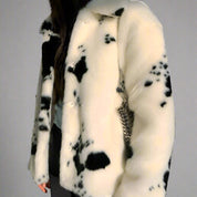 MILK Short Dalmatian Fur Coat