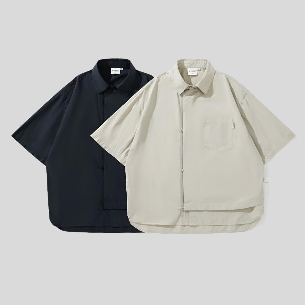 Japanese-Style Cropped Shirt