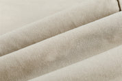 WO White Fur-Lined Coat
