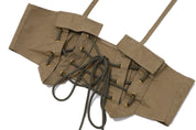 WO Rustic Tie Front Top