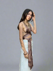 NOR Open-Back Tie Shirt