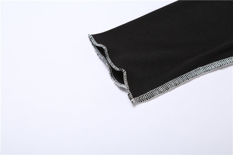 Hok Fitted Black Top