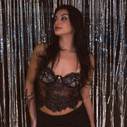 Jun Elegant Lace Tank