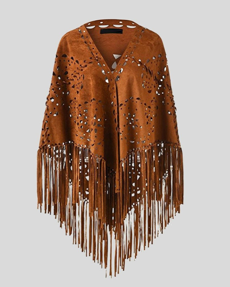 LEE - פונצ'ו חוטים - Nomadic Enigma