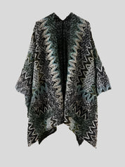 YOM Colorful Crochet Poncho