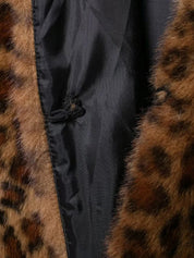 MOM Leopard Fur Coat