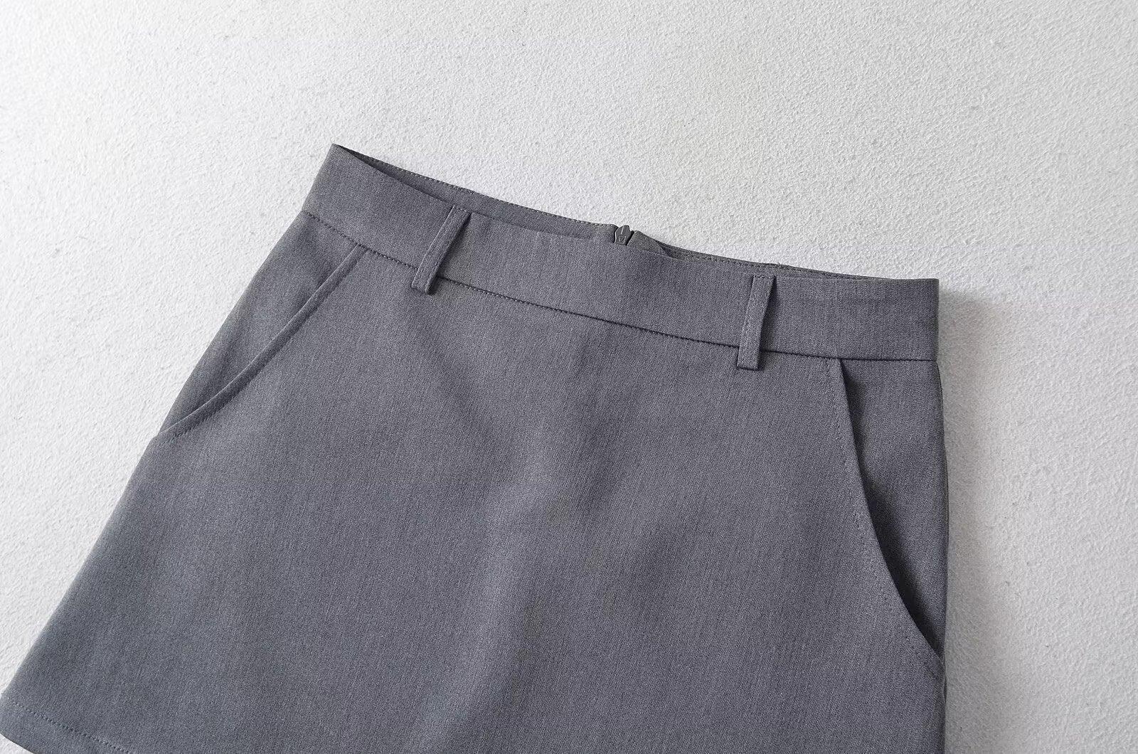 Classic Plain Mini Skirt