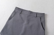 Classic Plain Mini Skirt