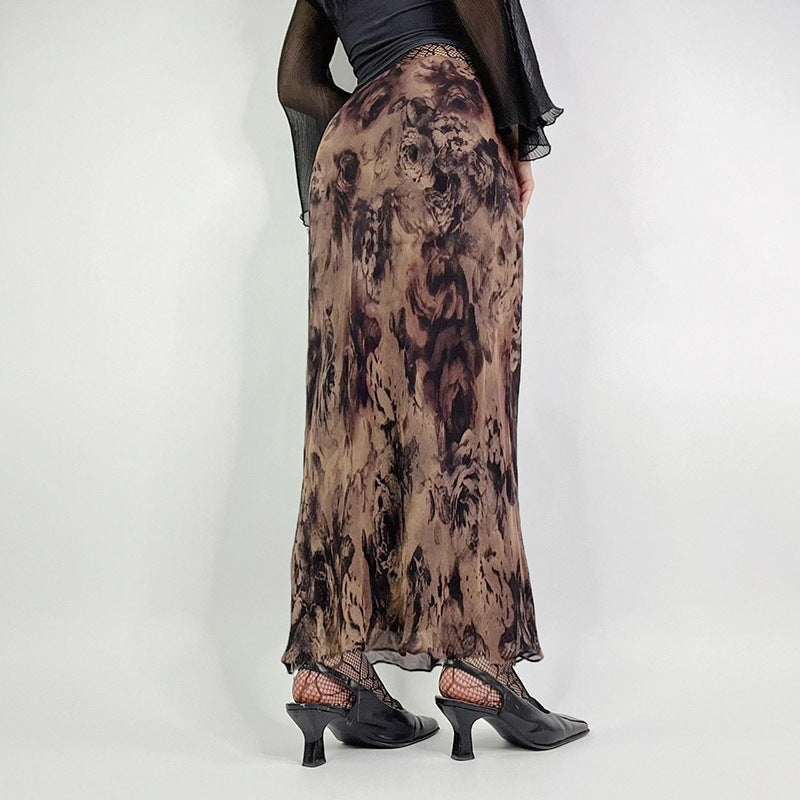 Dark Maxi Skirt