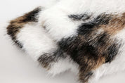 Dalmatian style fur coat model DD