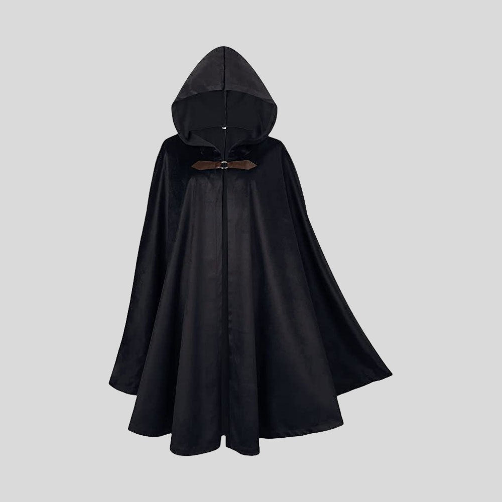 Velvet Cloak with Hood