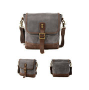 NOMADIC Suede-Patch Shoulder Bag