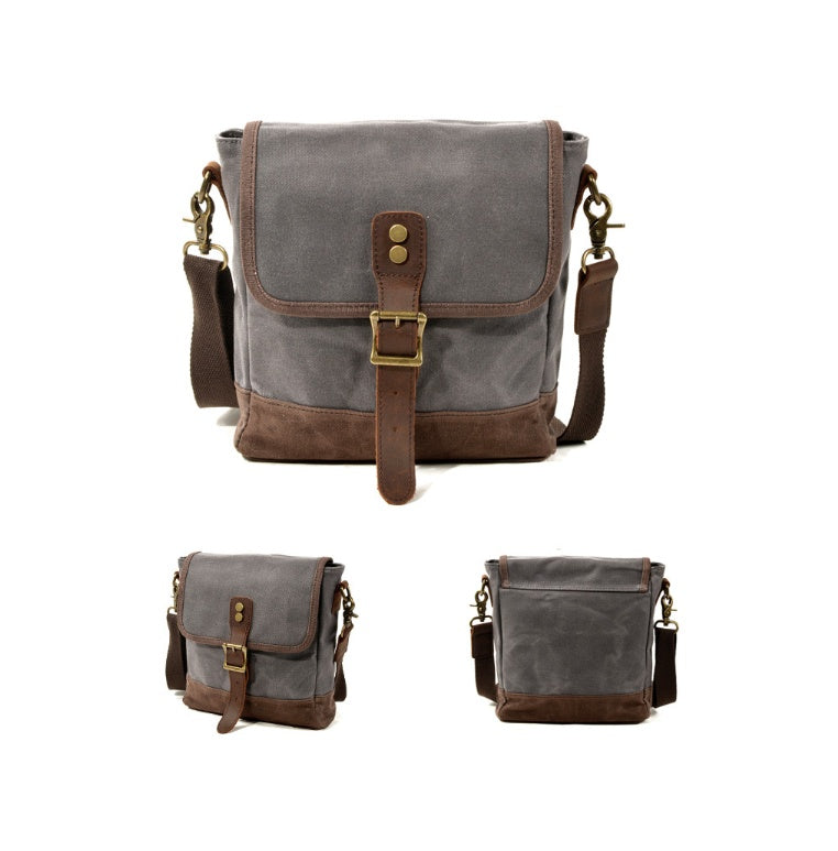 NOMADIC Suede-Patch Shoulder Bag