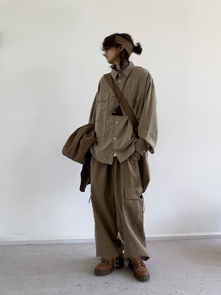 Loose Pocket Shirt