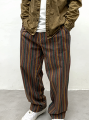 Striped Wide Leg Pants