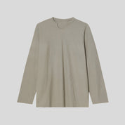 Solid Long-Sleeve Top