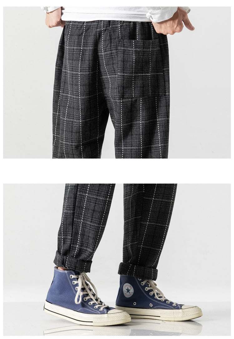 Corduroy-Panel Sweatpants