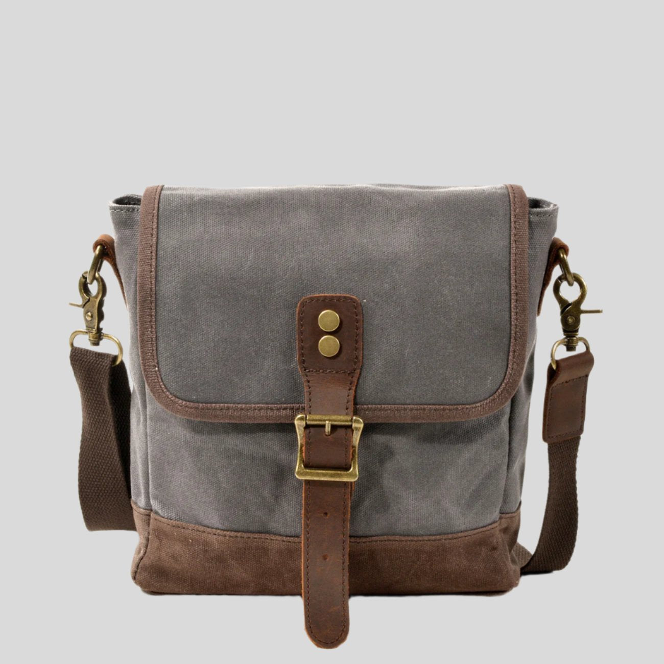 NOMADIC Suede-Patch Shoulder Bag