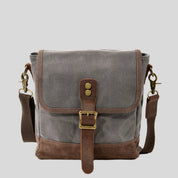 NOMADIC Suede-Patch Shoulder Bag