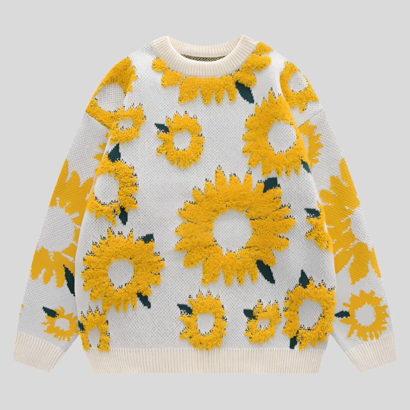 Sunflower Black-White Knit