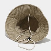 Train-Embroidered Bucket Hat