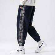 Embroidered Corduroy Pants