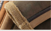 LON Warm Suede Fur Coat