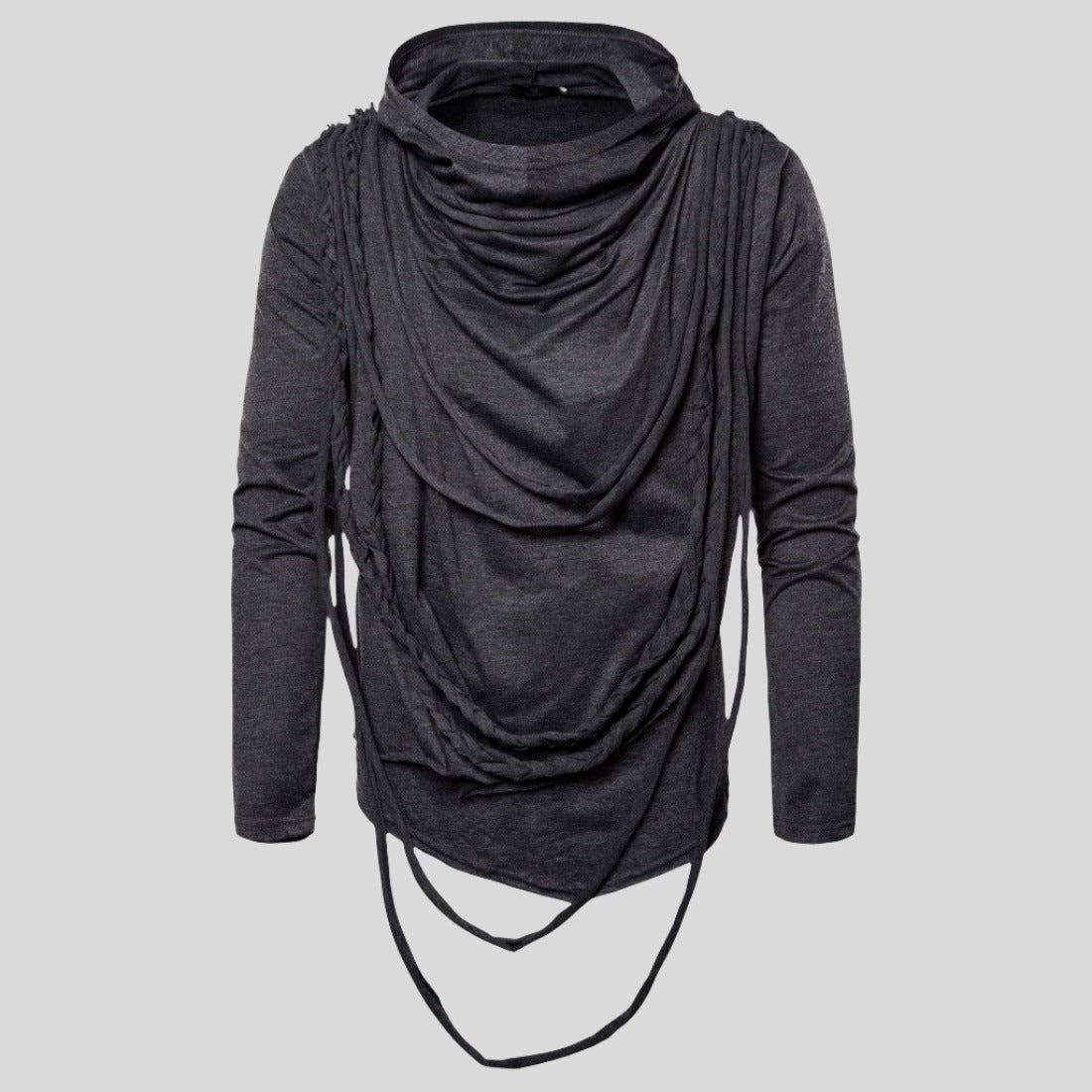 NOMADIC Hooded Pleated Shirt