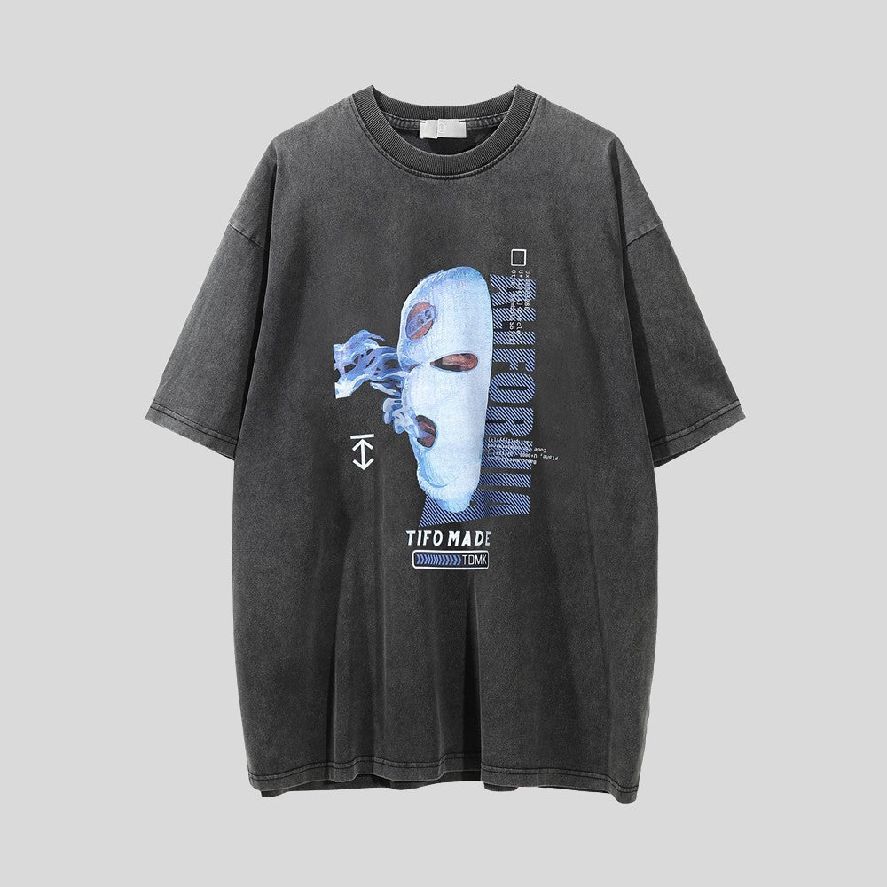 Blue Graphic T-Shirt