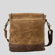 NOMADIC Suede-Patch Shoulder Bag