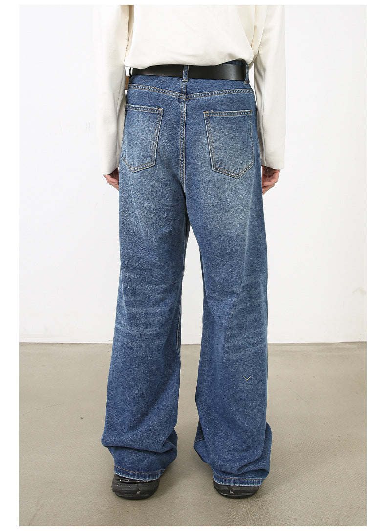 European-Style Flared Jeans