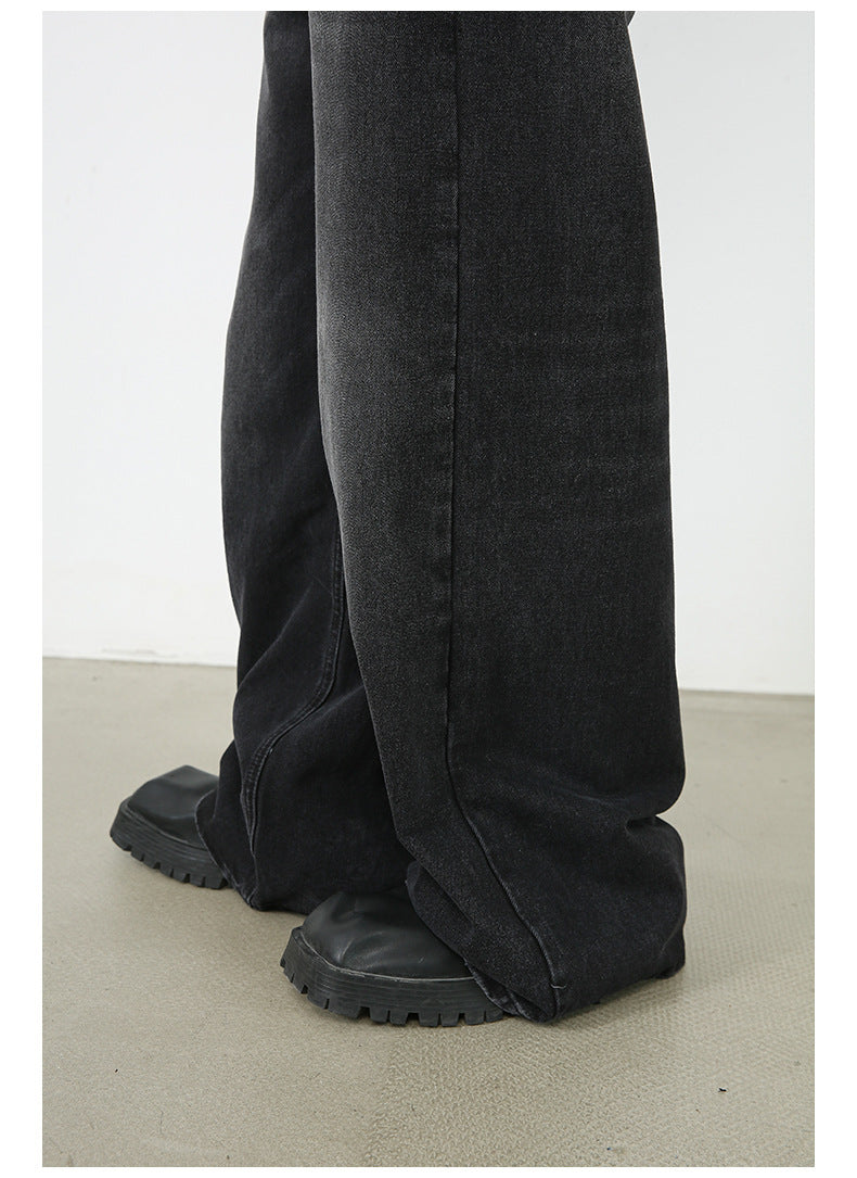 European-Style Flared Jeans