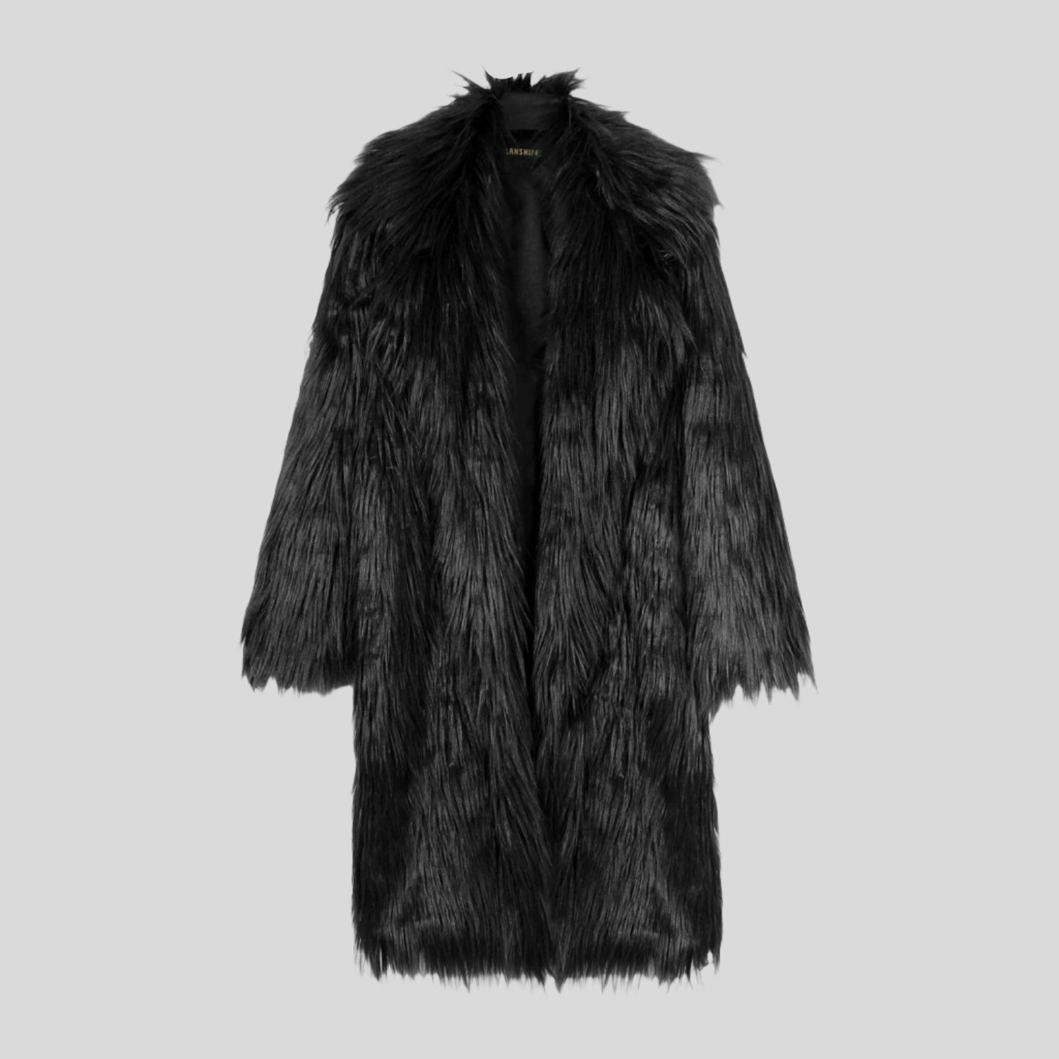 FIFI Multicolor Long Fur Coat