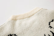 D Vintage Heart Knit