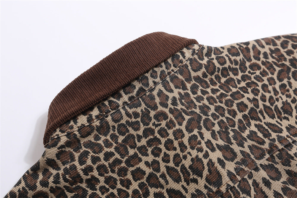 Leopard Shirt & Shorts Set