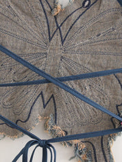 Butterfly Studded Denim Tank