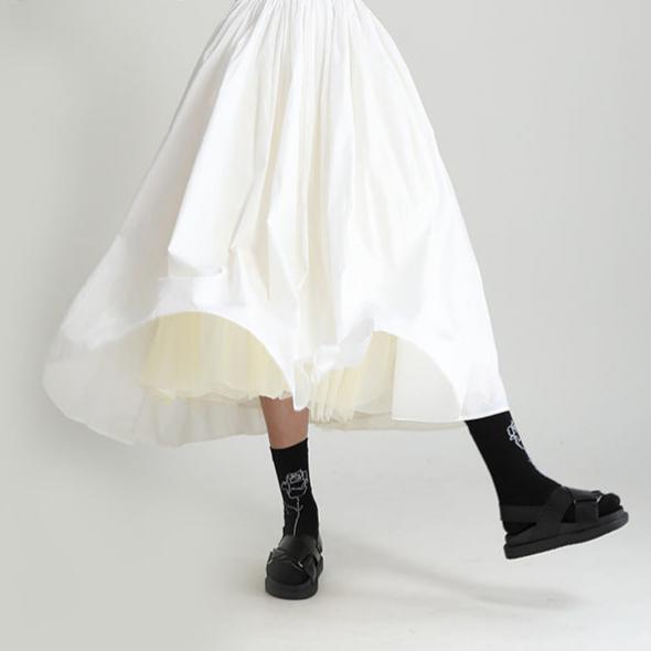 GG Japanese-Style Maxi Skirt